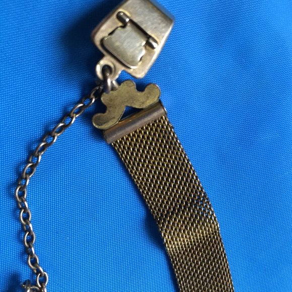 ANTIQUE Bates & Bcon Victorian Gold Filled Pocket Watch Chain With Seal - Picture 9 of 12